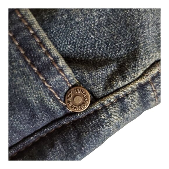 VGB VINTAGE GENES BLACK Men's Sz 30 x 30 Blue Slim Fit Stretch Jeans - Picture 6 of 13